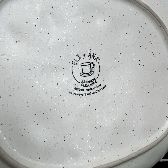 Eli + Ana Handmade Ceramics Halloween Dessert Plate & Coffee Mug Pumpkins - Picture 6 of 15